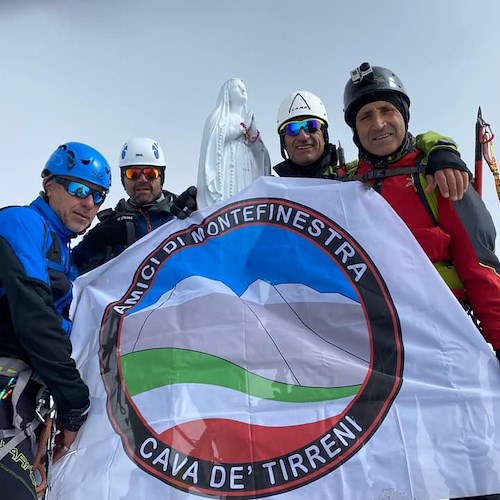 "Amici di Monte Finestra" in vetta al Gran Paradiso: i complimenti del Sindaco di Cava de' Tirreni 