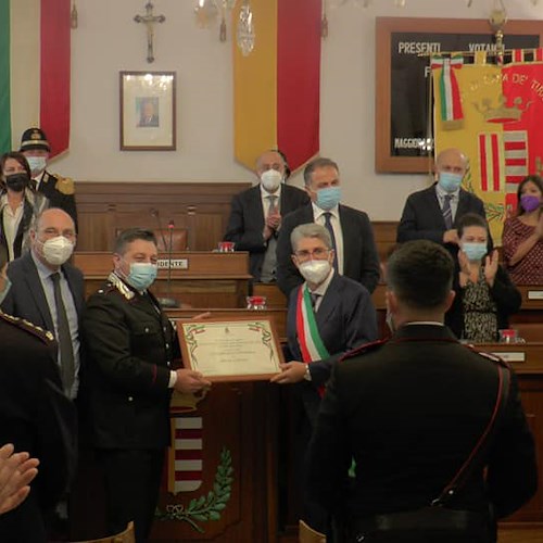 Cava de' Tirreni: cittadinanza onoraria al Milite Ignoto 