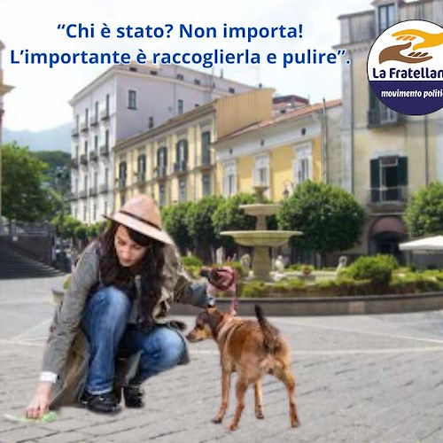 Deiezioni canine a Cava de' Tirreni, "La Fratellanza" propone campagna di sensibilizzazione sul tema 
