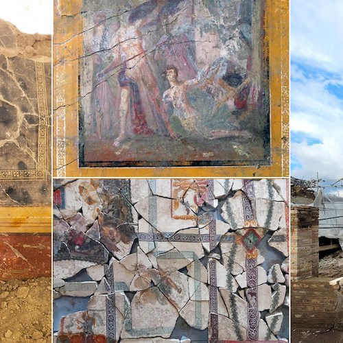 Edilizia Romana, scavi di Pompei <br />&copy; Ministero della Cultura
