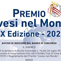 Avviata la procedura per il Premio Cavesi nel Mondo XIX Edizione - 2025