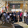 Protesta per la sanità pubblica a Nocera Inferiore