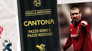 A Cava de' Tirreni la presentazione del libro "Cantona: pazzo sono e pazzo resterò" di Ivano La Montagna