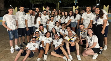 Affermazione degli Sbandieratori Borgo San Nicolò ai Campionati Nazionali Sbandieratori Tenzone Bronzea