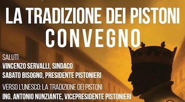 Cava de' Tirreni, 24 maggio un convegno sulla tradizione dei pistoni 