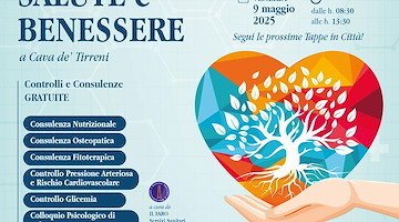 Cava de' Tirreni: domani la carovana di "Promozione, Salute e Benessere" fa tappa a Passiano 