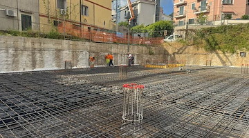 Cava de Tirreni: proseguono i lavori al nuovo parcheggio interrato in via Formosa alla località Pianesi