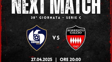 Cavese-Sorrento: il derby conclude il campionato. Ecco le probabili formazioni