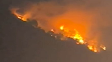 Monte Castello, presentato l’esposto dopo l’incendio: “Tolleranza zero contro i responsabili”