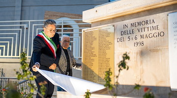 Sarno ricorda le vittime della frana del 5-6 maggio 1998