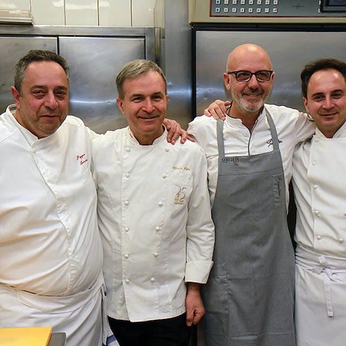 "A cena con gli chef" di Pepe Mastro Dolciere, la cena stellata con alcuni tra i principali rappresentanti dell’eccellenza gastronomica campana