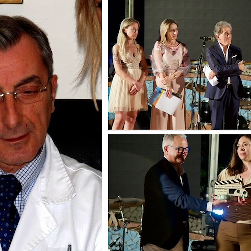 A Vietri sul Mare grande emozione per il Memorial "dott. Michele Siani": premiato il prof. Domenico Di Maria