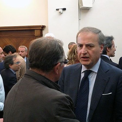Il Presidente Di Domenico con il Senatore Sarro