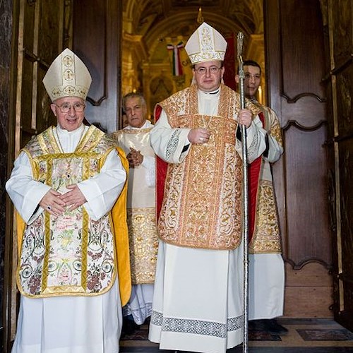 Padre Benedetto Maria Chianetta e don Giordano Rota (foto servizio a cura di Angelo Tortorella)