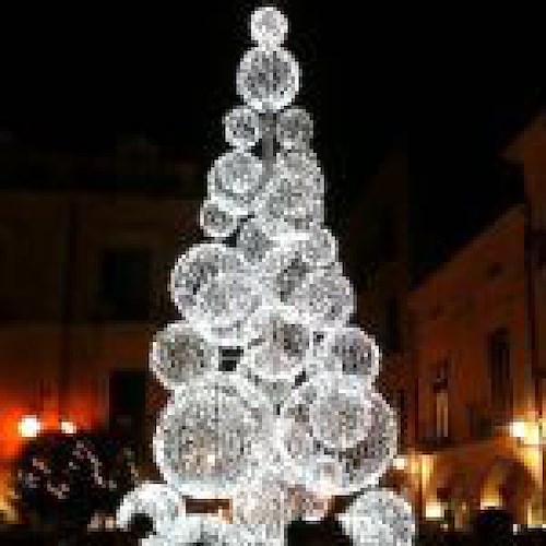 L'albero di Natale in Piazza Duomo