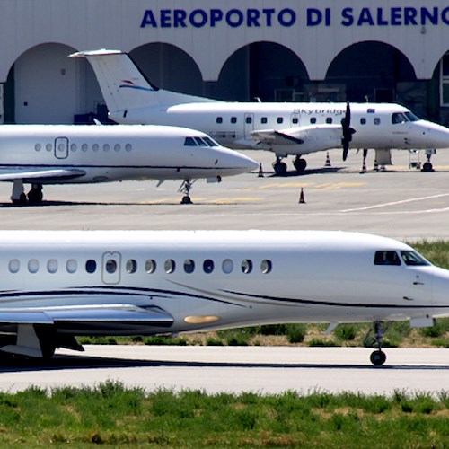 Aeroporto Salerno-Costa d'Amalfi, continua l’allungamento della pista