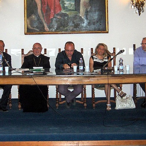 Mario Galdi, l\'Abate Chianetta, Marco Galdi, Marisa Prearo e Carmine Adinolfi