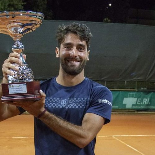 Al Social Tennis Club di Cava il tennista Federico Campana vince l'Open maschile<br />&copy; Social Tennis Club di Cava