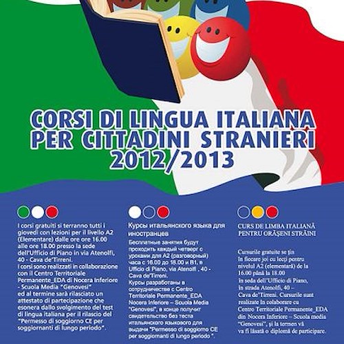 Al via i corsi di lingua italiana per stranieri