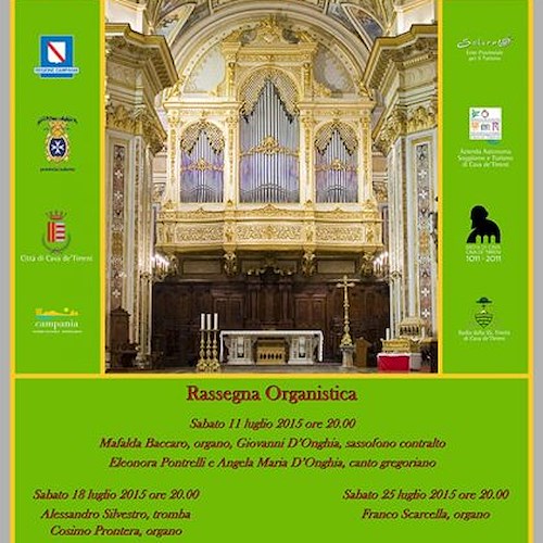 Al via sabato la rassegna organistica "Grandi Interpreti all'Abbazia"