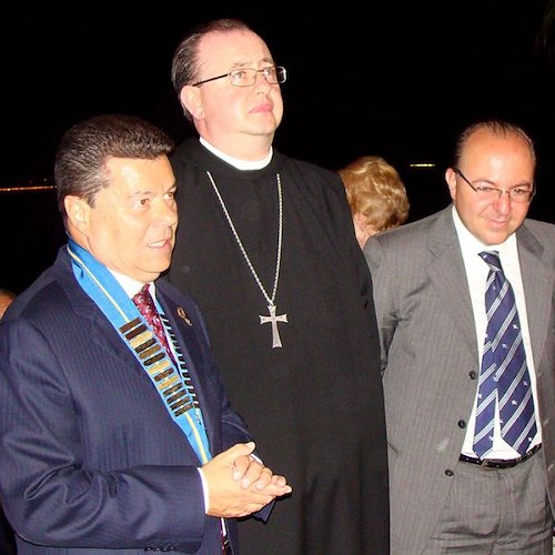 Santolo Di Palma, l'Abate Rota ed il sindaco Galdi