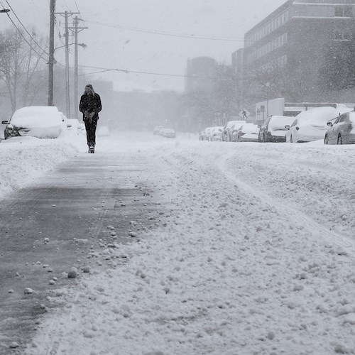 Allerta meteo prorogata in Campania: vento, gelate e neve fino a mercoledì