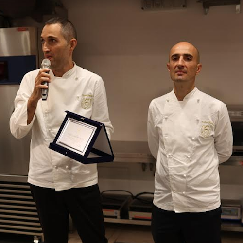 Amalfi, Andrea e Nicola Pansa ricevono il premio “Pasticcere dell’anno” 