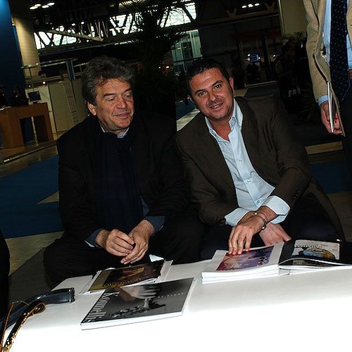 Antonio Rossi e Fulvio Ronchi in visita a "Creatives are Bad!"