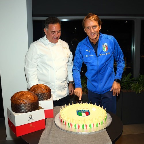 Appiano Gentile. Sal De Riso porta la dolcezza della Costa d'Amalfi in casa Azzurri / FOTO 