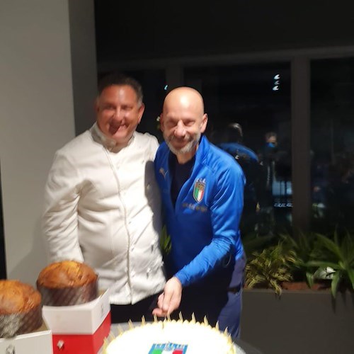 Appiano Gentile. Sal De Riso porta la dolcezza della Costa d'Amalfi in casa Azzurri / FOTO 