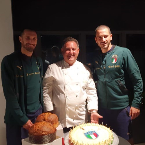 Appiano Gentile. Sal De Riso porta la dolcezza della Costa d'Amalfi in casa Azzurri / FOTO 