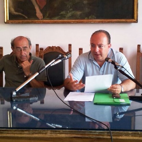 Carmine Avagliano ed il sindaco Galdi