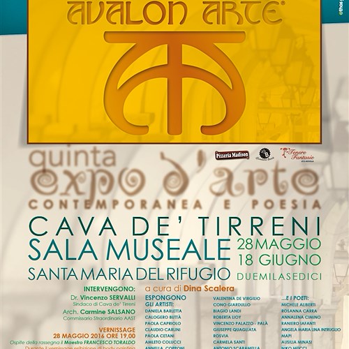 Arte e Poesia a Cava de' Tirreni parte la quinta edizione di Avalon in Arte