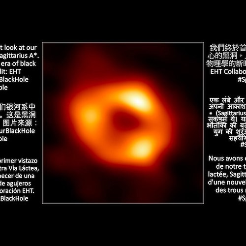 Buco nero nella via Lattea, ecco la storica foto realizzata anche da scienziati italiani 