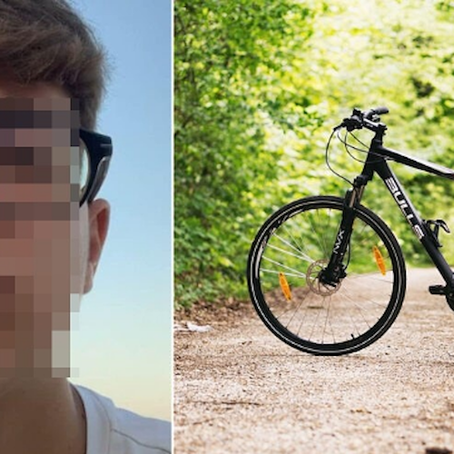 Cade in bici in montagna, Francesco muore a soli 17 anni. Choc a Roccapiemonte 
