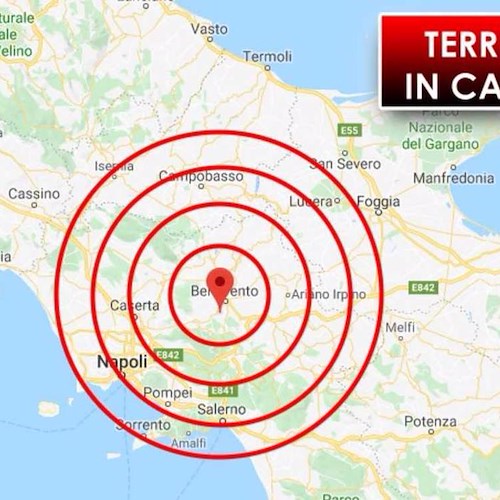 Campania, terremoto a Roccapiemonte: scossa avvertita anche a Cava de' Tirreni e Nocera 