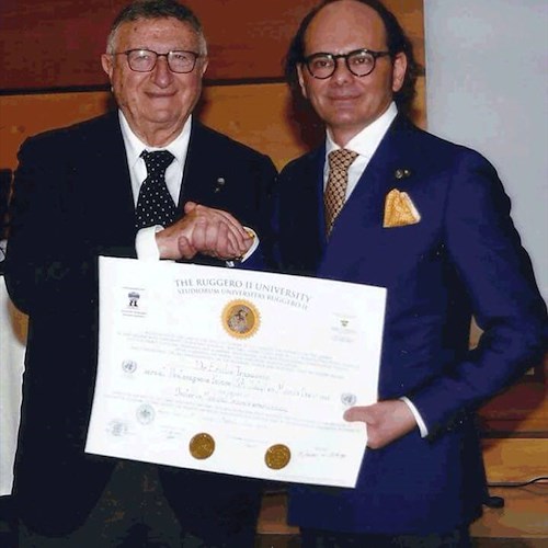 Cava, al dottor Ersilio Trapanese riceve la laurea in 'Medical Science'