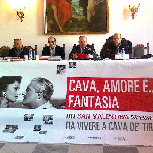 Da sinistra: Antonio Salsano, Carmine Adinolfi, Marco Galdi e Fortunato Palumbo
