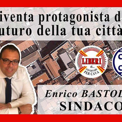 “Cava Città Aperta”, ecco il programma del candidato sindaco Enrico Bastolla