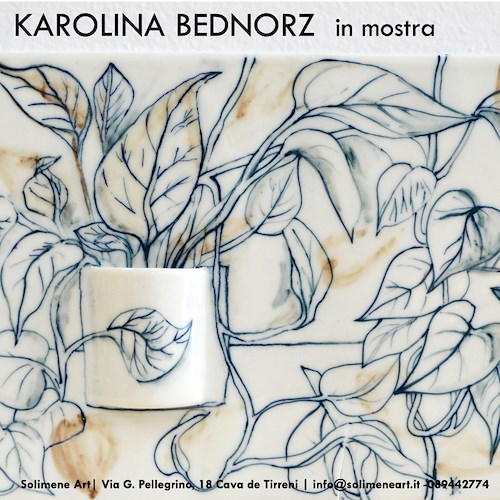 Cava de' Tirreni, 26 maggio Karolina Bednorz in mostra al Solimene Art 