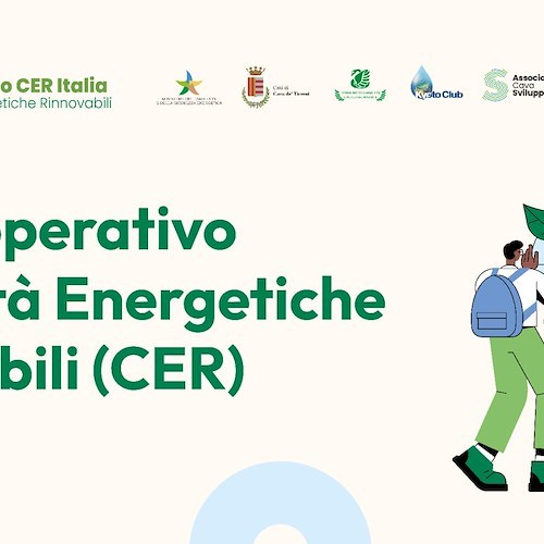 Cava de' Tirreni, 28 ottobre il Tavolo Operativo sulle Comunità Energetiche Rinnovabili (CER)