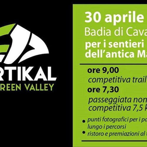 Cava de' Tirreni: 30 aprile hiking e gara podistica per i sentieri dell’antica Marcina
