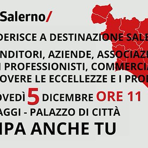 Cava de' Tirreni aderisce a "Destinazione Salerno"
