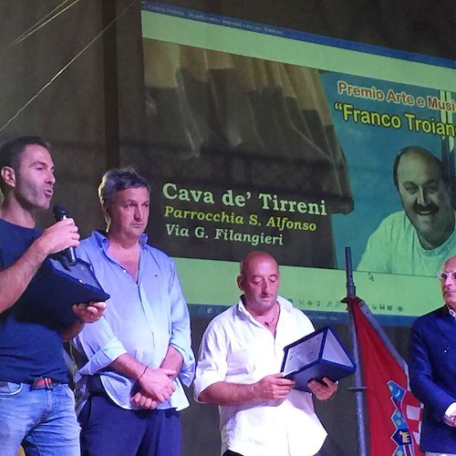 Cava de' Tirreni, all'imprenditore Franco D’Amico il Premio Arte e Musica “Franco Troiano”