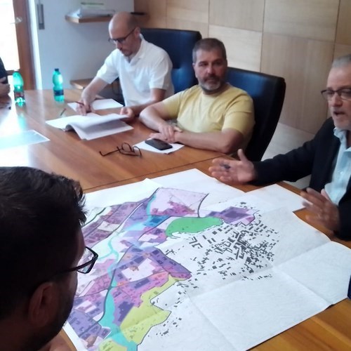 Cava de' Tirreni, alla sede del Consorzio ASI incontro sul nuovo piano regolatore 