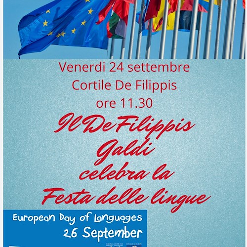Cava de' Tirreni: anche il liceo "De Filippis Galdi" aderisce alla "Giornata europea delle lingue"