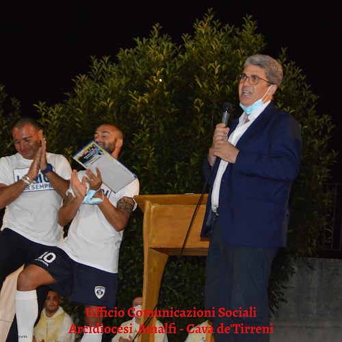Cava de' Tirreni: commozione e fuochi d'artificio all'inaugurazione dei campetti dell’Oratorio “Luigi Di Martino” 