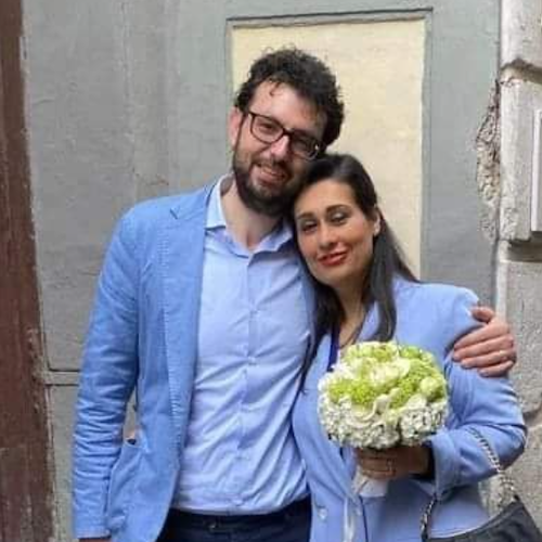 Cava de' Tirreni, Croce Rossa in festa per la promessa di matrimonio di Silvio e Roberta 