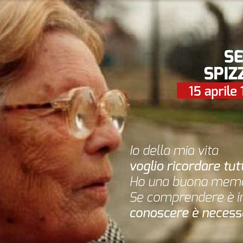 Cava de' Tirreni: domani l'omaggio alla superstite ad Auschwitz Settimia Spizzichino