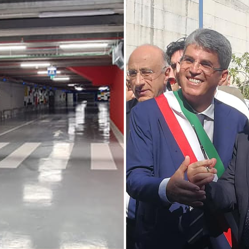 Cava de' Tirreni, domani si inaugura il parcheggio pubblico interrato. Atteso De Luca 